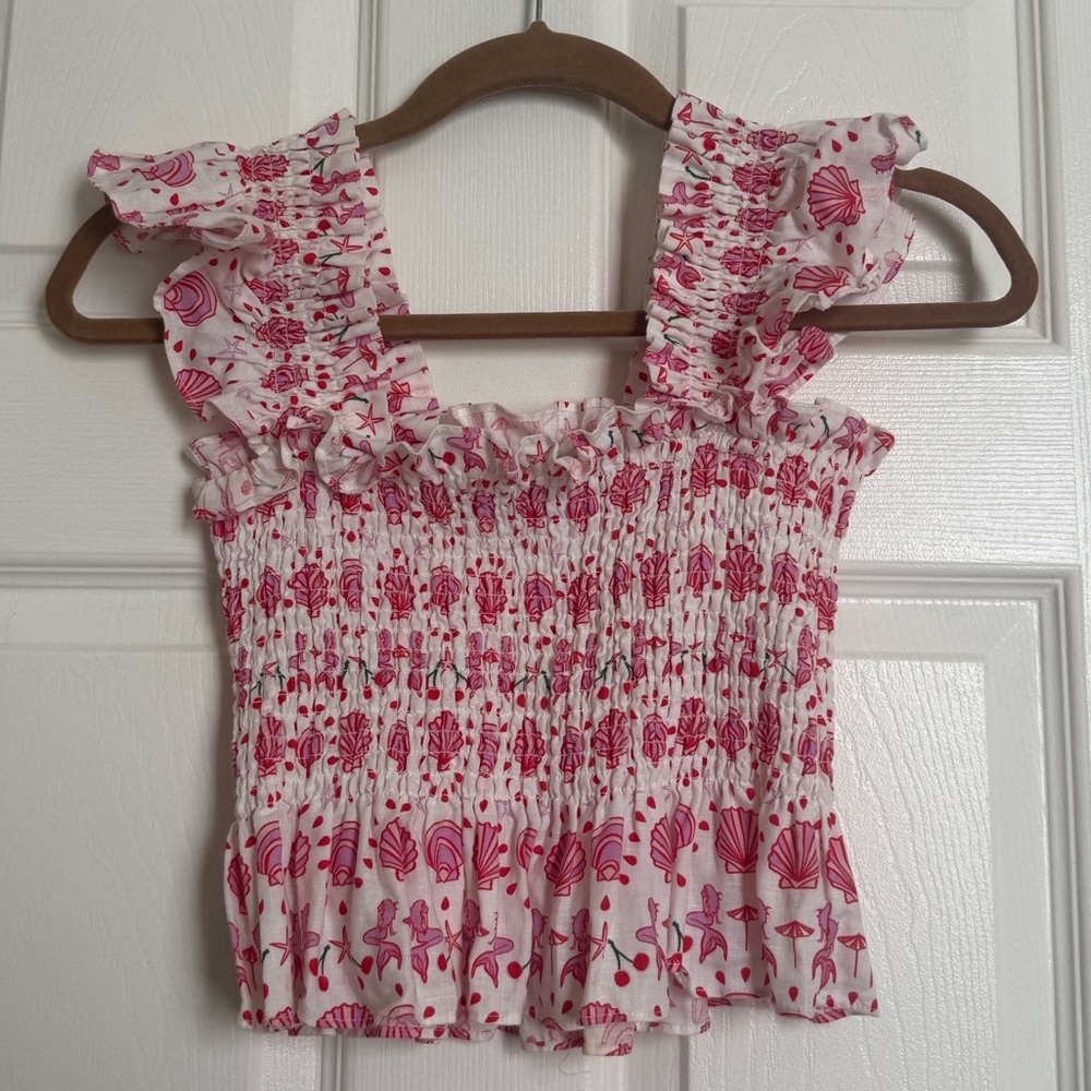 Hill House women’s Linen top size S
